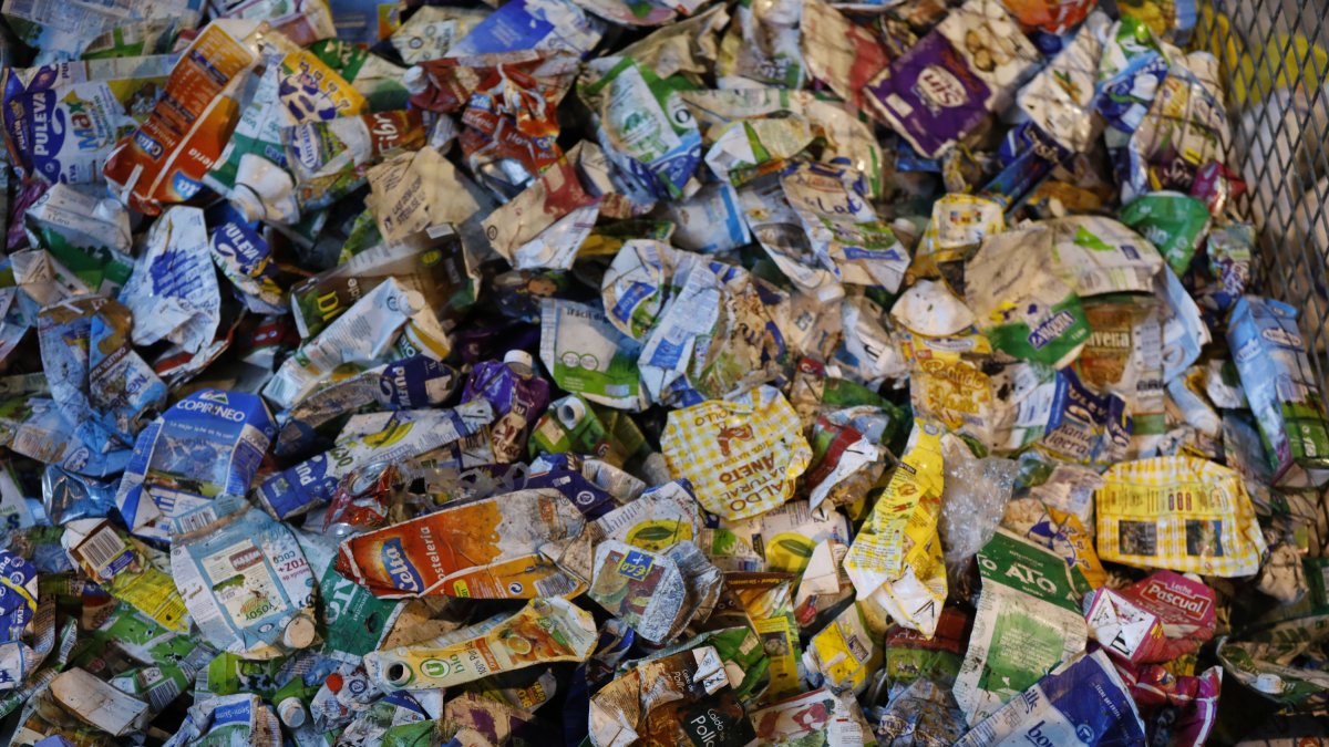 Un contenidor de residus.