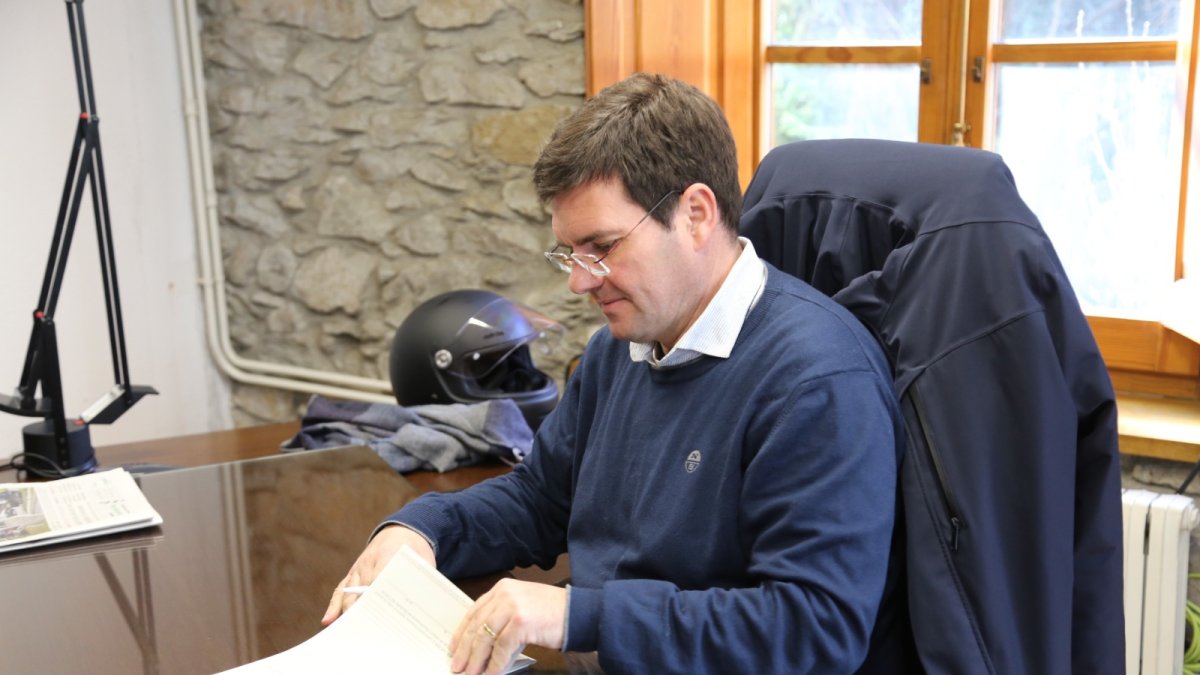 El raonador del ciutadà en la visita a Sant Julià