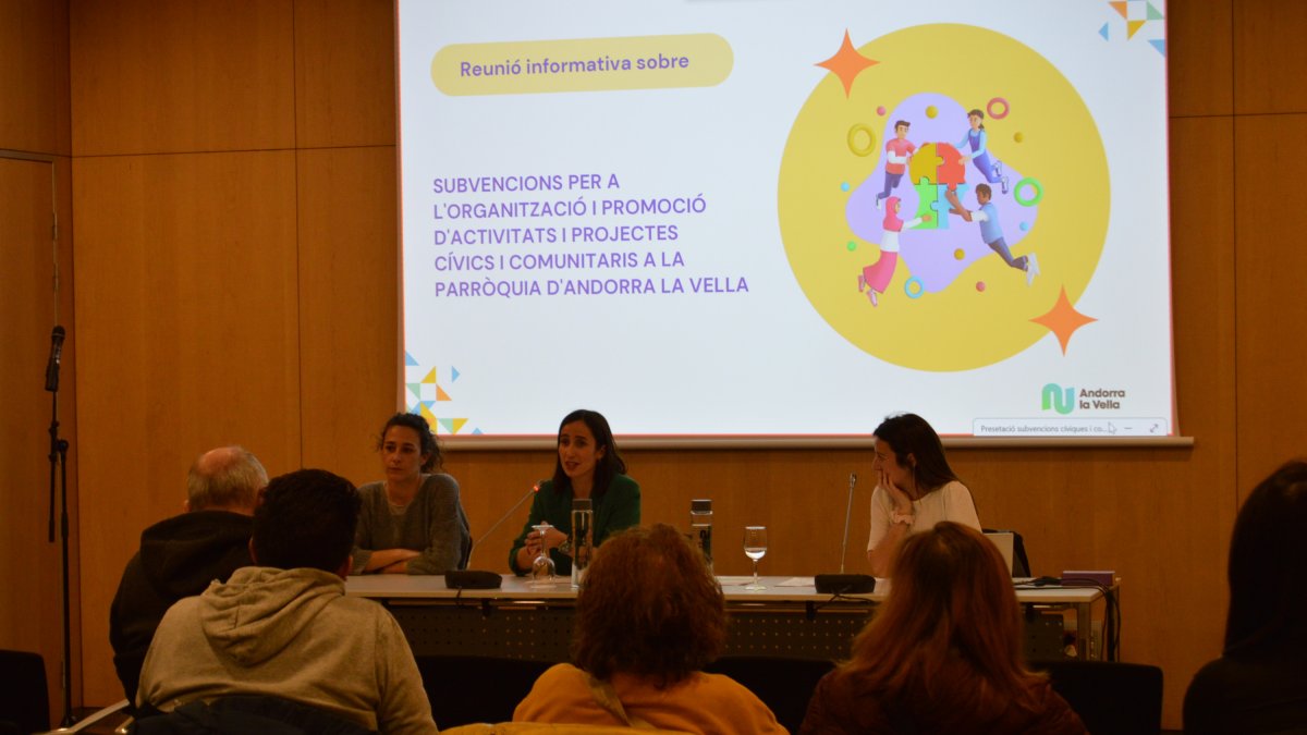 Presentació de les subvencions.