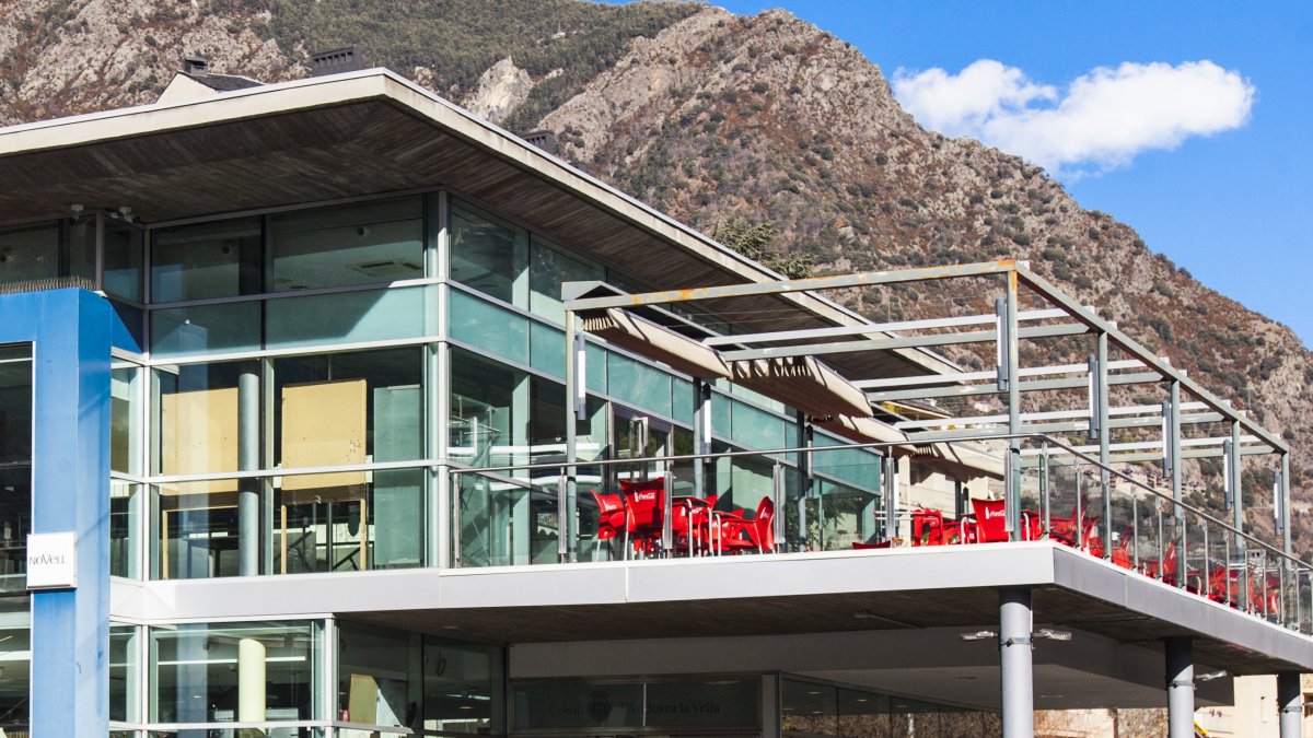 El bar de la Casa del Poble d'Andorra la Vella