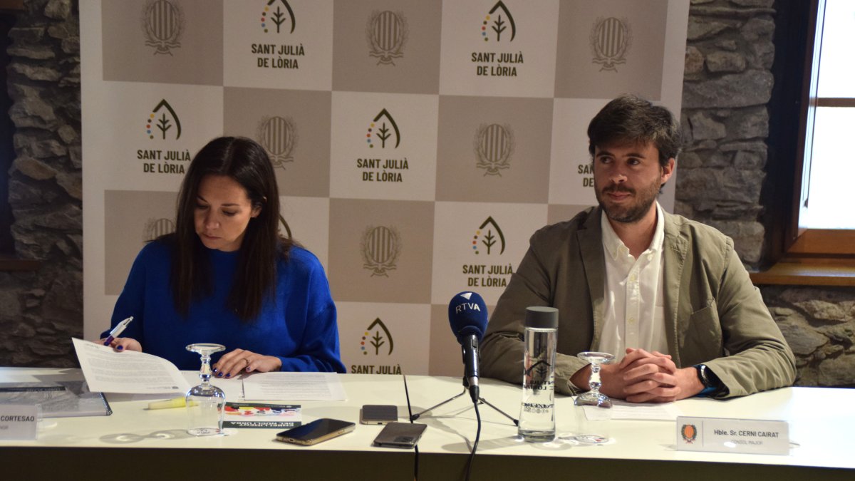 Presentació, ahir, del projecte.