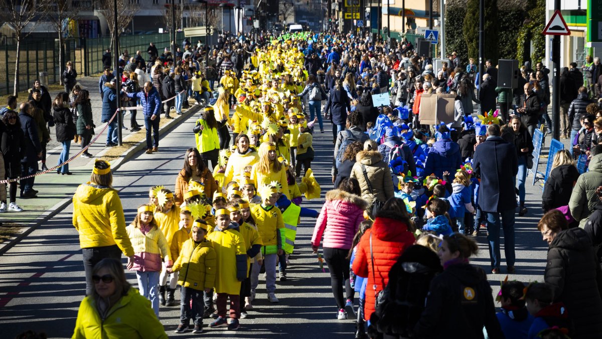 La rua interescolar d'Andorra la Vella de l'any anterior