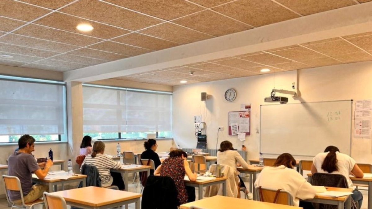 Els exàmens es van fer al gener.