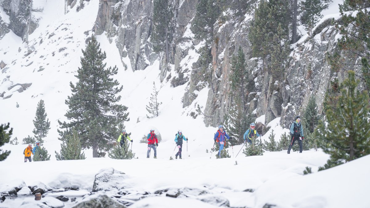 Participants en l’Andorra Skimo.