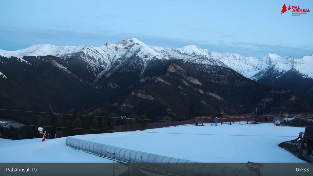 Imatges de Pal Arinsal aquest dissabte