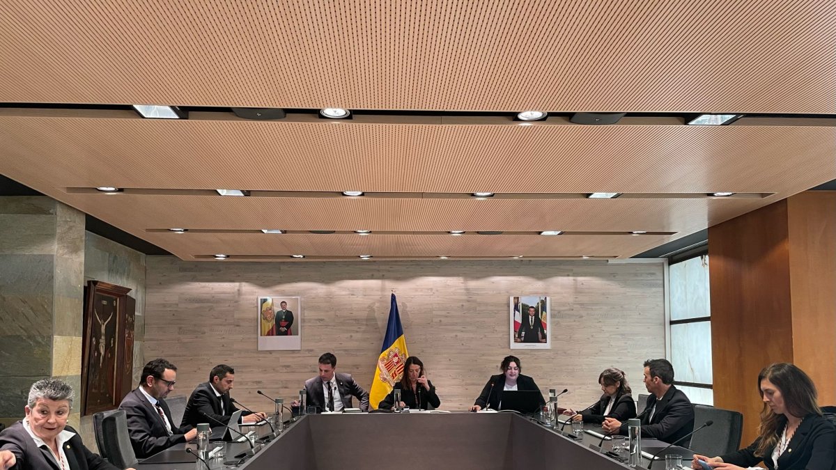 La sessió del consell de comú d'Ordino d'aquesta tarda