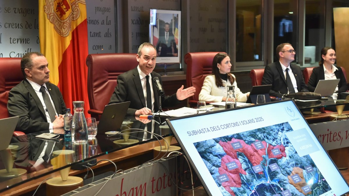 La sessió del consell de comú d'aquesta tarda