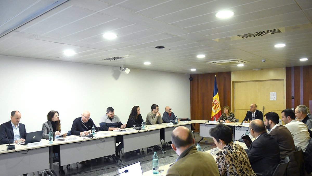 Reunió del Consell Econòmic i Social del passat dimarts.