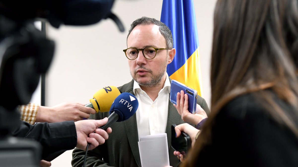 El cap de Govern, Xavier Espot.