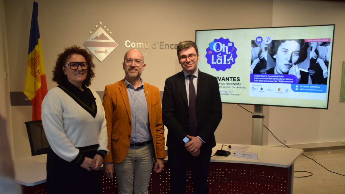 Presentació de l’acte pel 8-M.