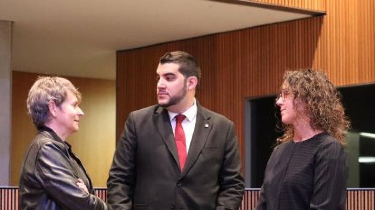 Els tres consellers socialdemòcrates.