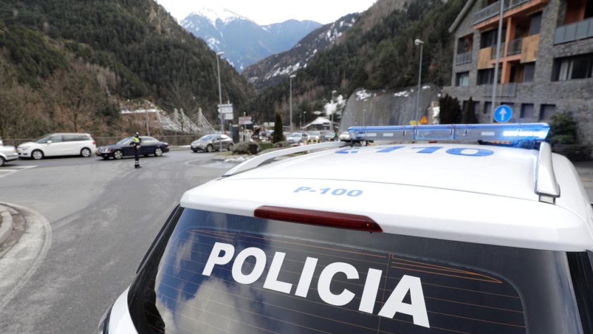 Una patrulla del cos de policia