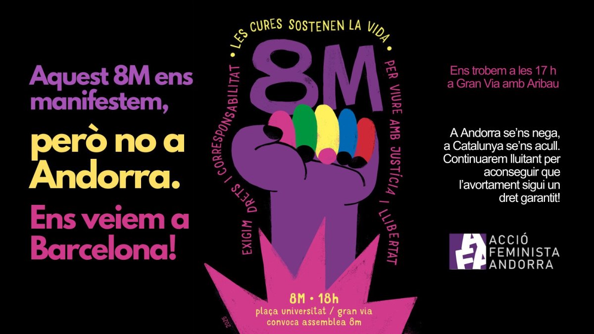 L'anunci d'Acció Feminista