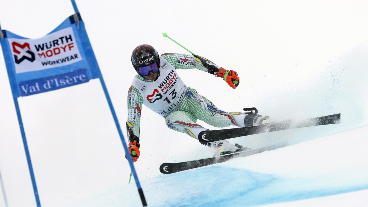 Joan Verdú, a Val-d’Isère.