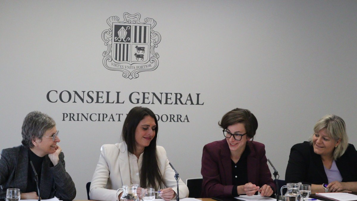 La roda de premsa de presentació de la xarxa.