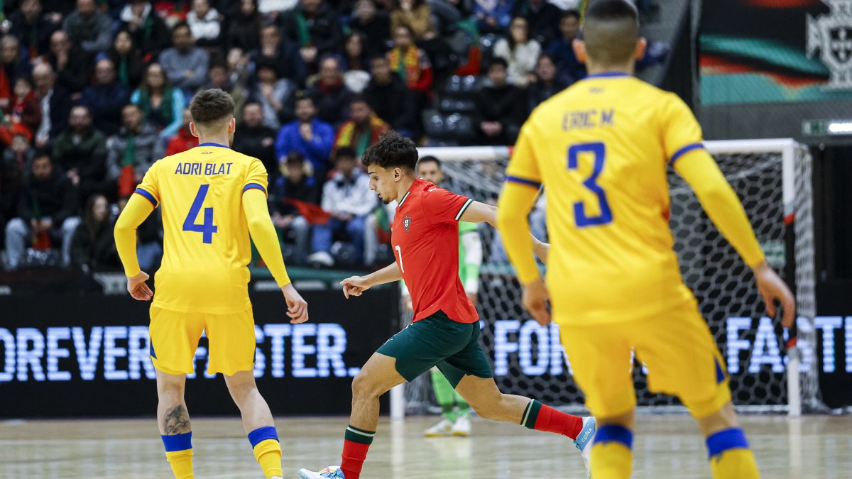 Un moment del partit