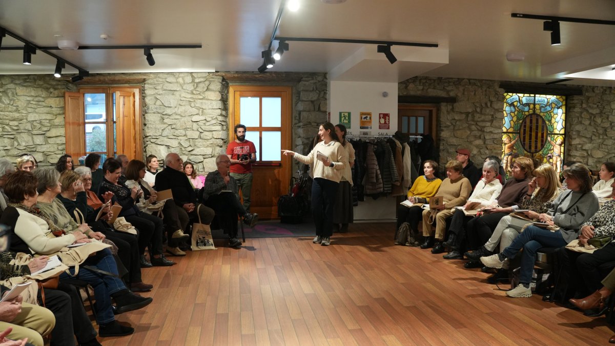 Un dels tallers de dissabte