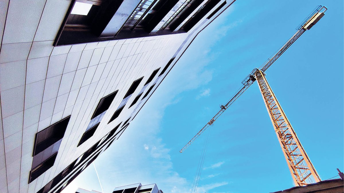 El conjunt residencial als Vilars amb nou cases.