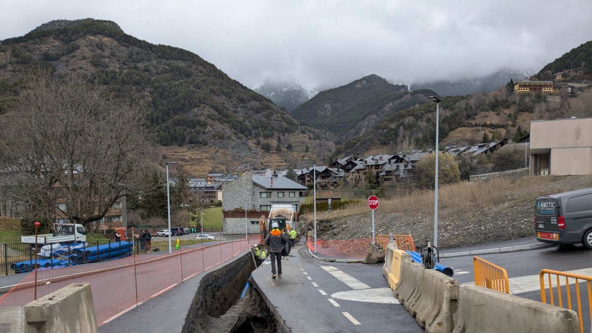 Les obres van començar al març.