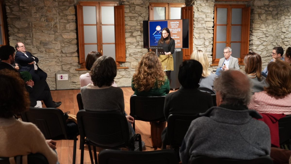 Una de les conferències de la quarta jornada de bruixeria