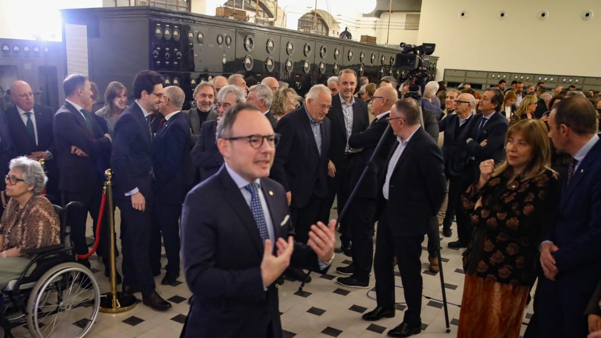 Xavier Espot durant la recepció pel DIa de la Constitució