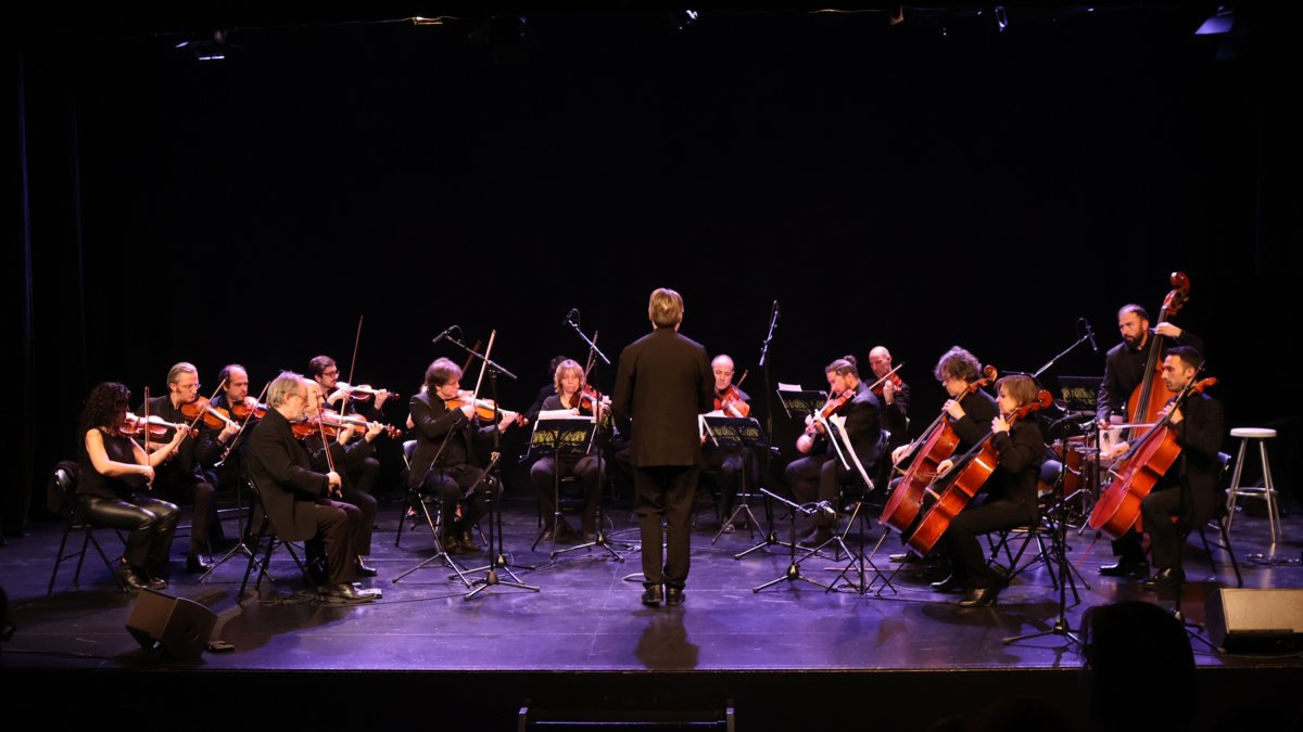 Un moment del concert del 32è aniversari de la Constitució de l'ONCA