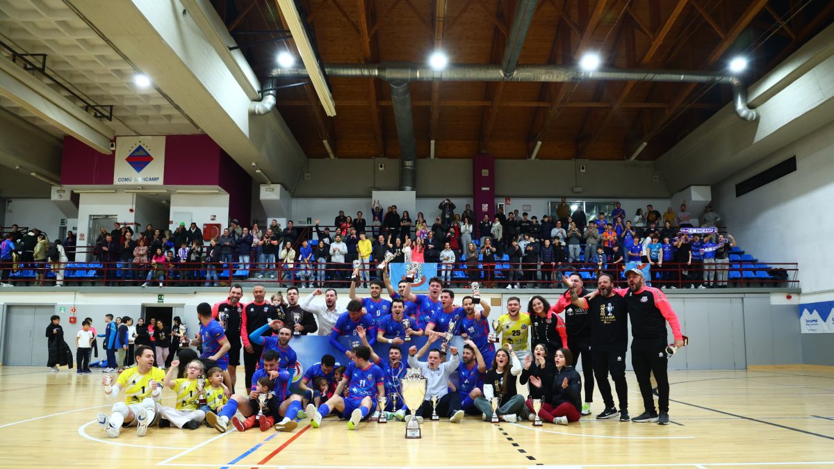 Els jugadors de l’Encamp.