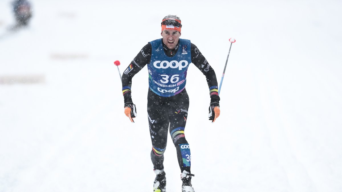 Irineu Esteve, al Mundial de Trondheim.