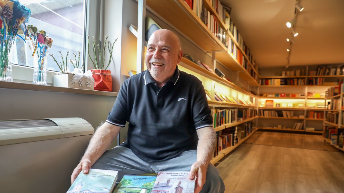 L'escriptor Joan Peruga