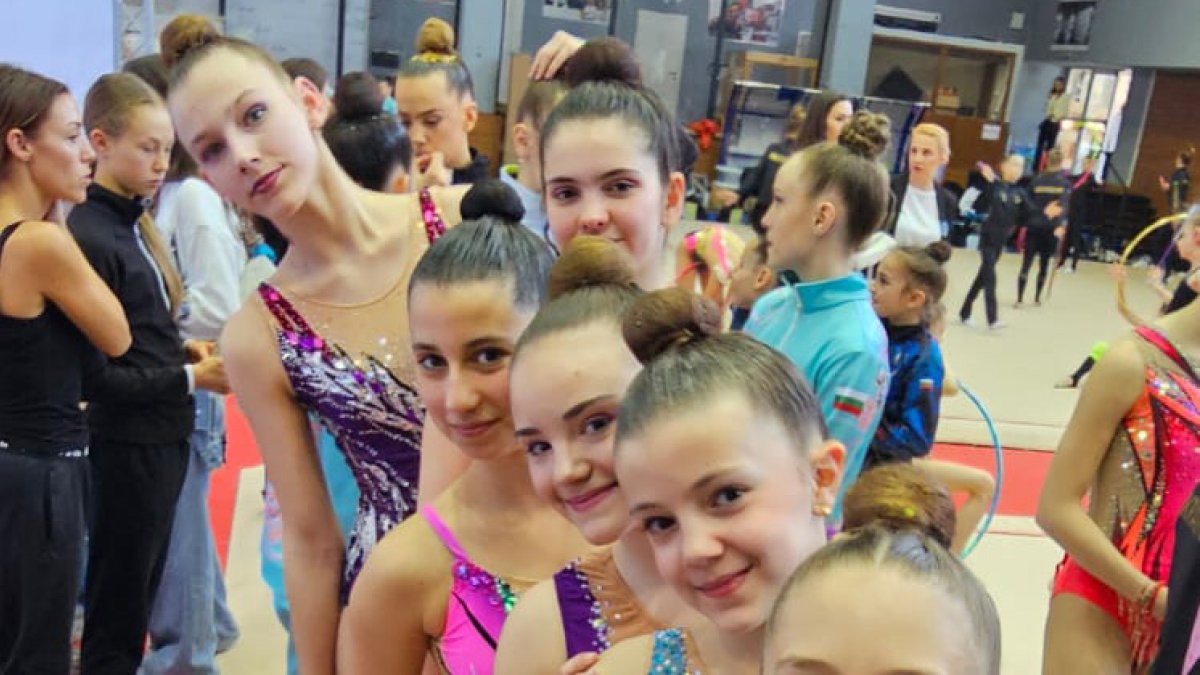 Les gimnastes del club