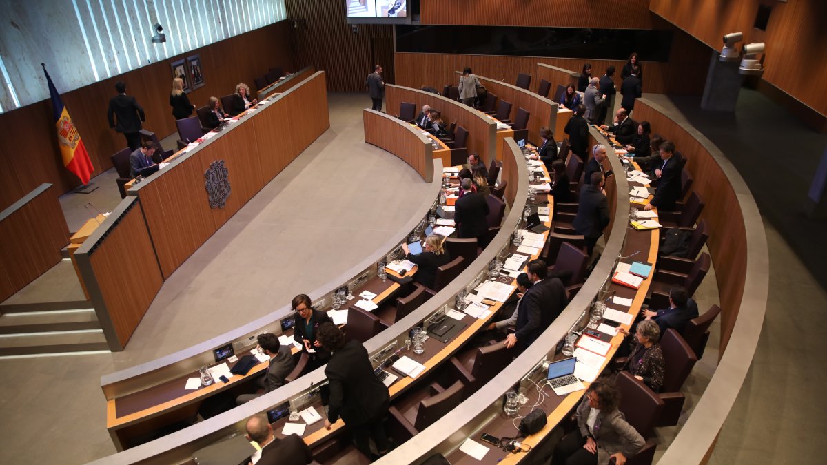 Una sessió del Consell General