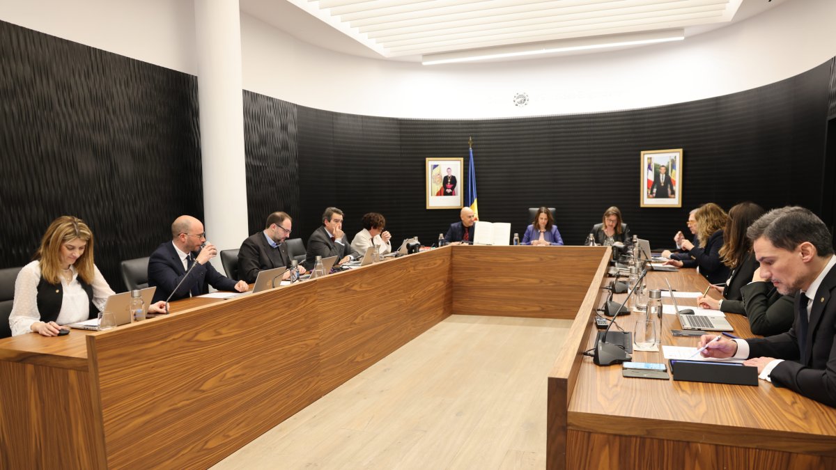 La sessió del consell de Comú d'aquesta tarda