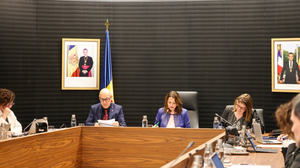 Sessió de consell de comú d’ahir.