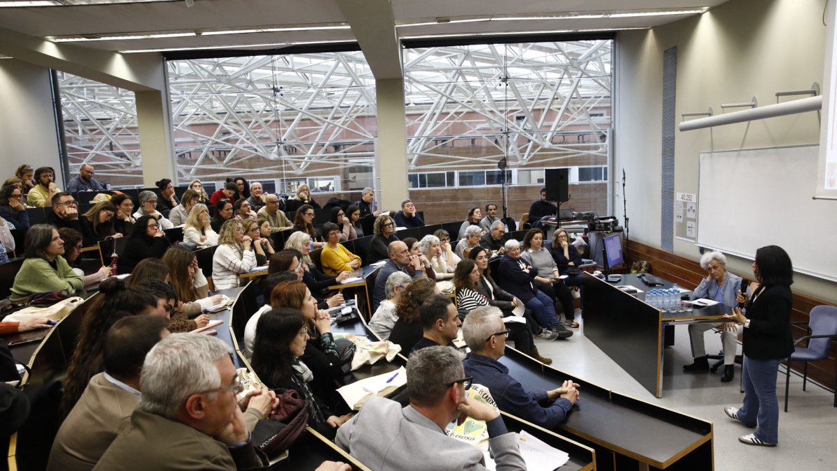 La intervenció que va dur a terme la fundació en el congrés.