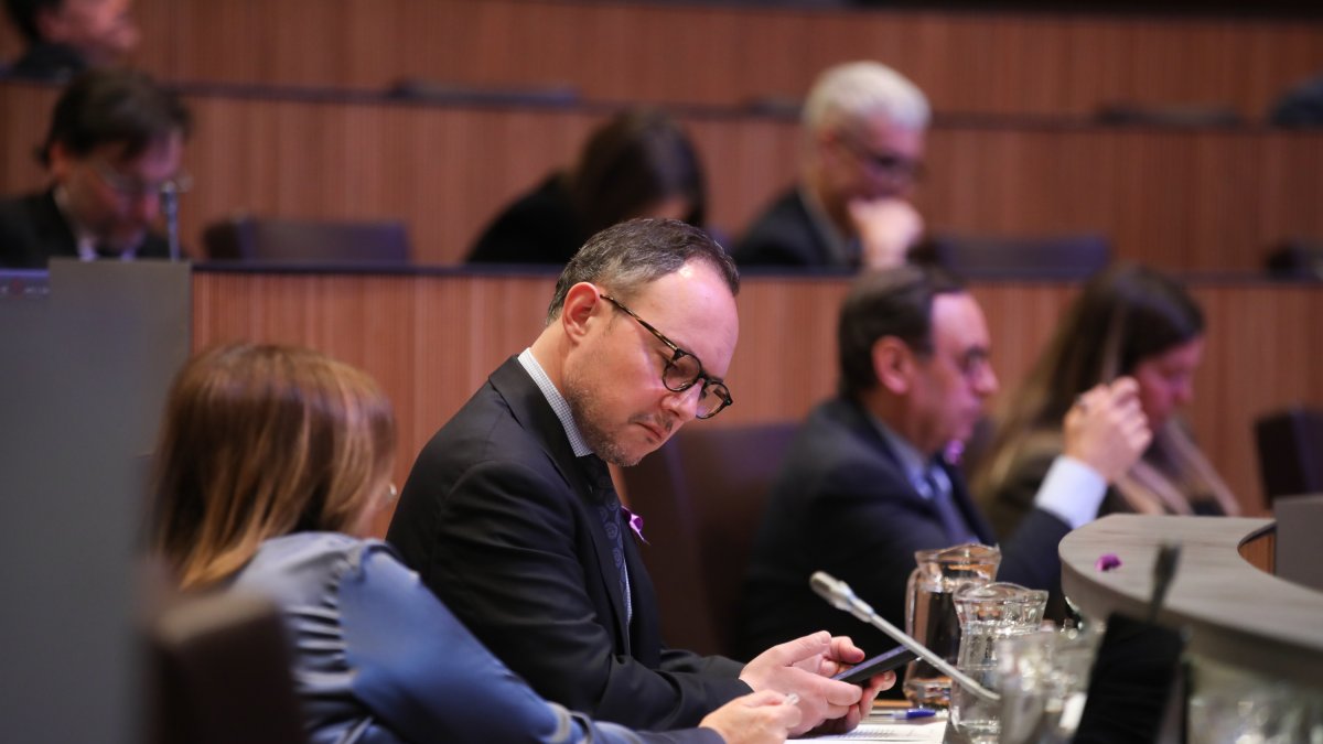 Sessió del Consell on es va aprovar la Llei per al creixement sostenible i el dret a l’habitatge.