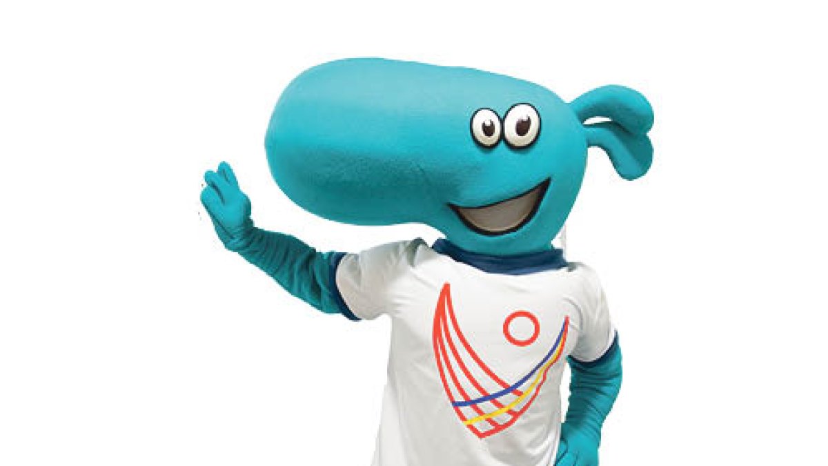 La mascota és un redisseny del tamarro del 1991.