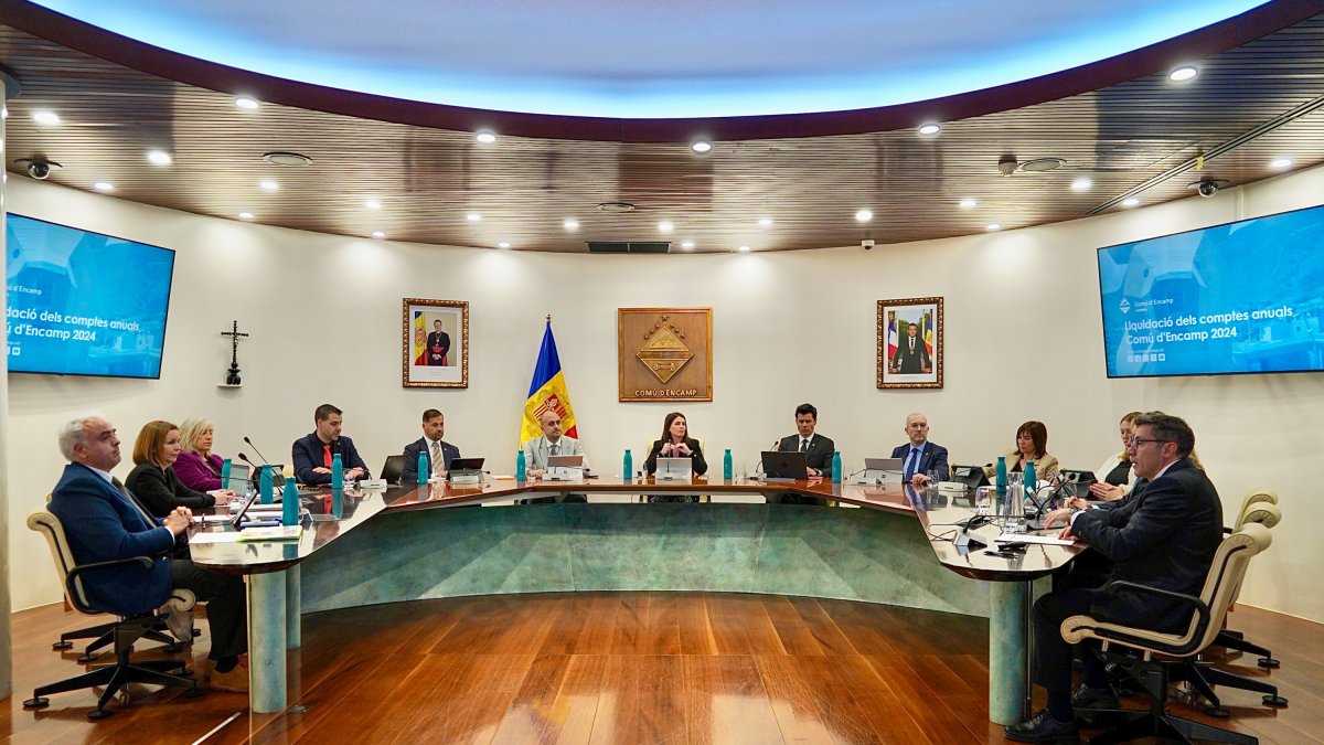 La sessió del consell de comú d'Encamp d'aquesta tarda