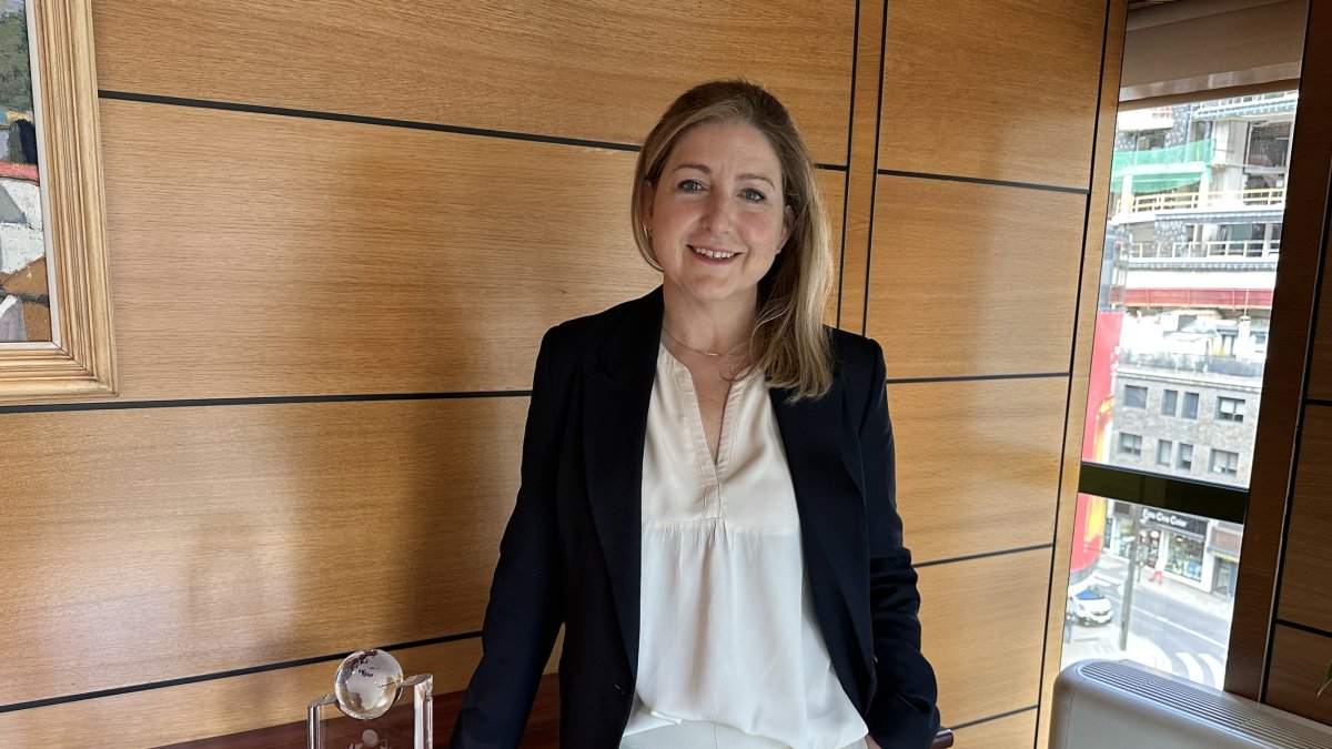 La responsable de Banca Online i Nous Canals de Creand Crèdit Andorrà, Sandra Sancho