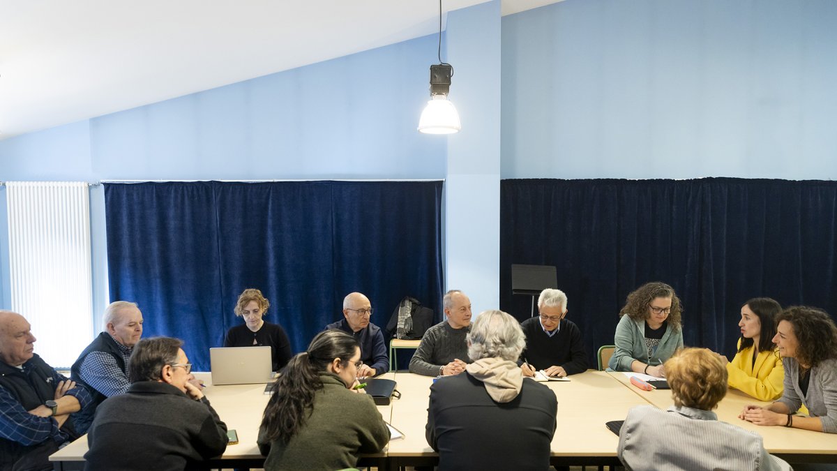 Reunió de la gent gran d'Andorra la Vella amb la cònsol menor i la consellera de Social del comú
Foto: Comú d'Andorra la Vella/Tony Lara