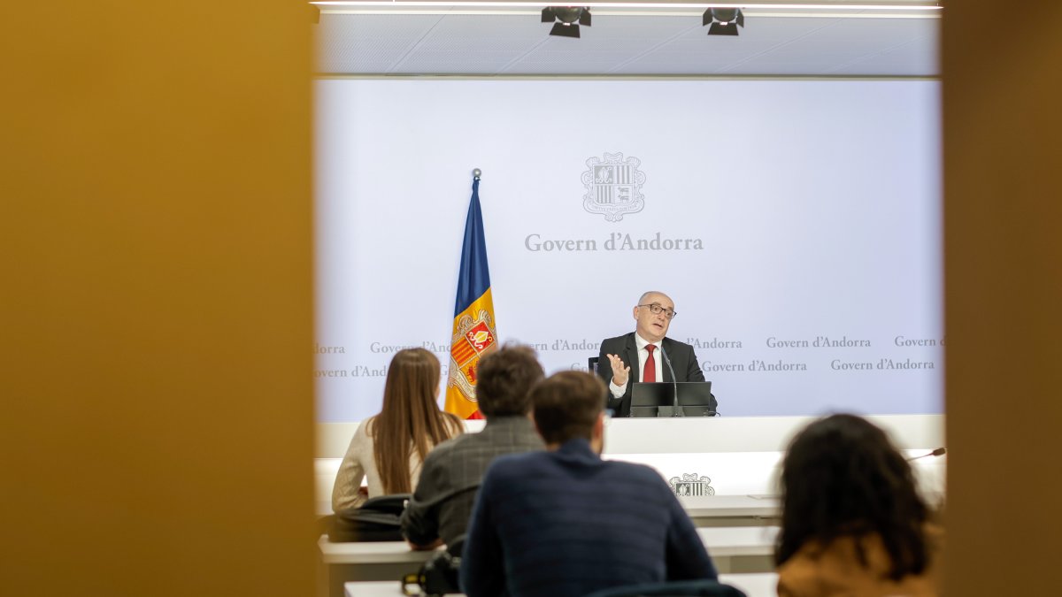 El ministre de Finances, Ramon Lladós.