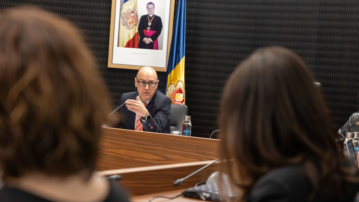 Sessió de consell de comú d’ahir.