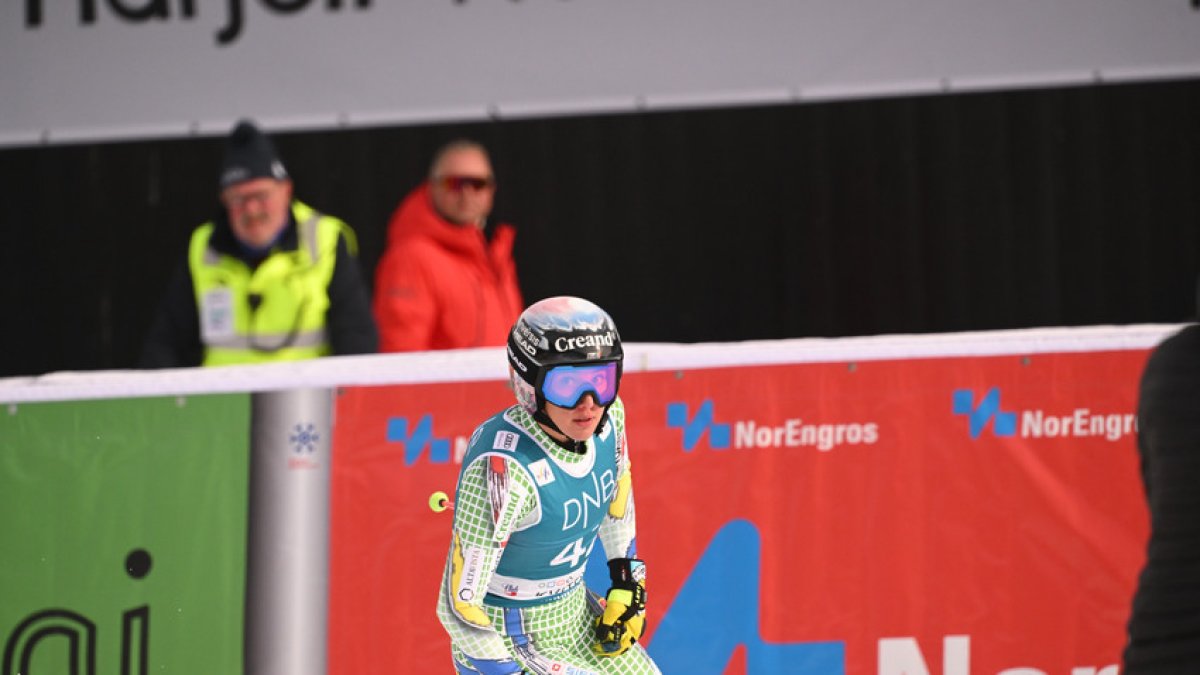 Cande Moreno a les passades curses de Kvitfjell