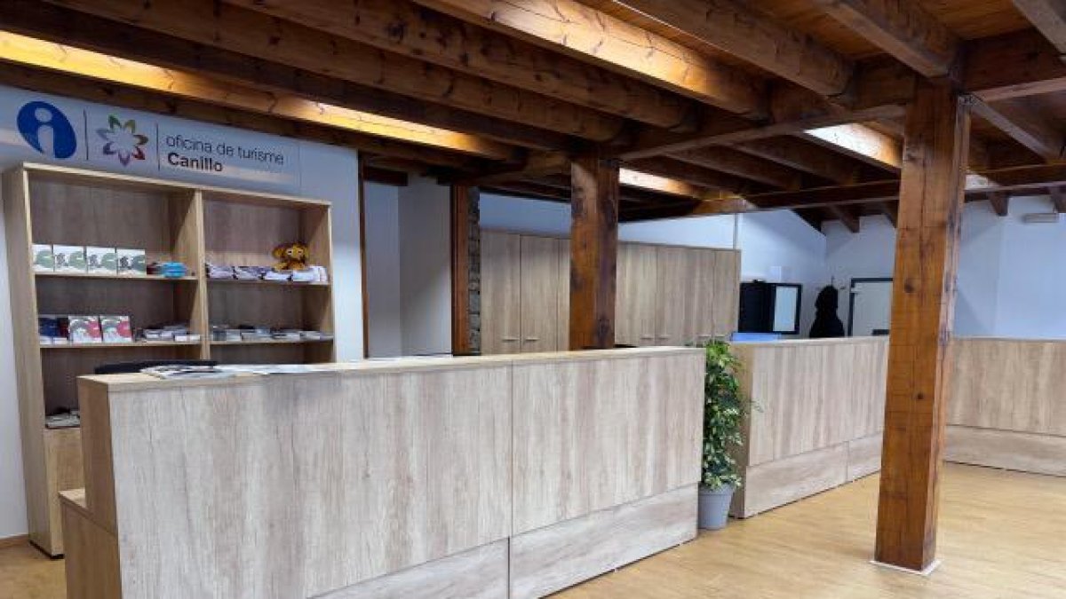 L’oficina de Turisme de Canillo.