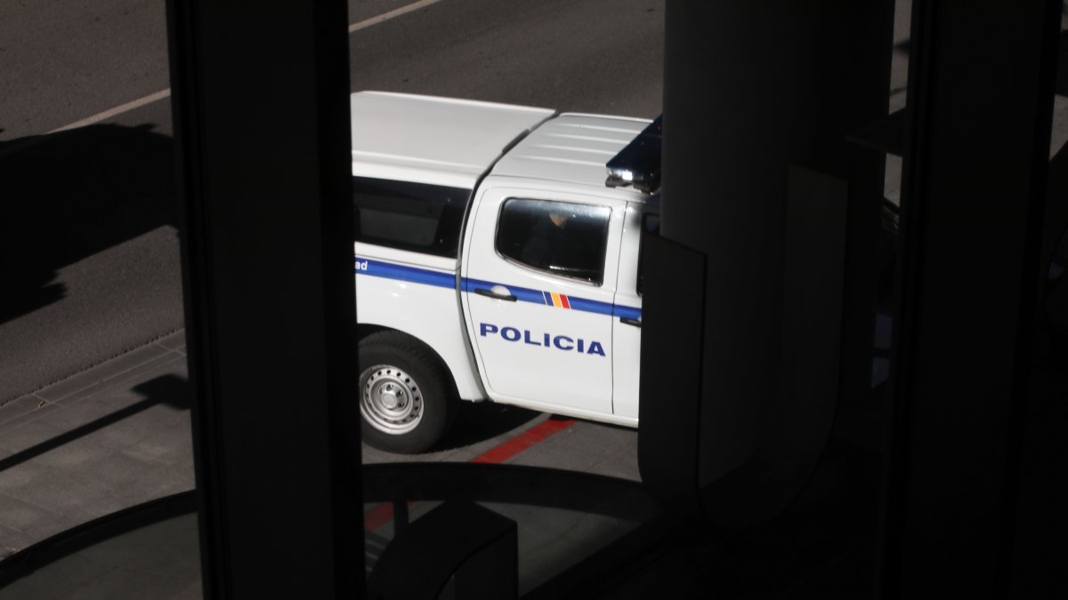 Vehicle policial a la Batllia.