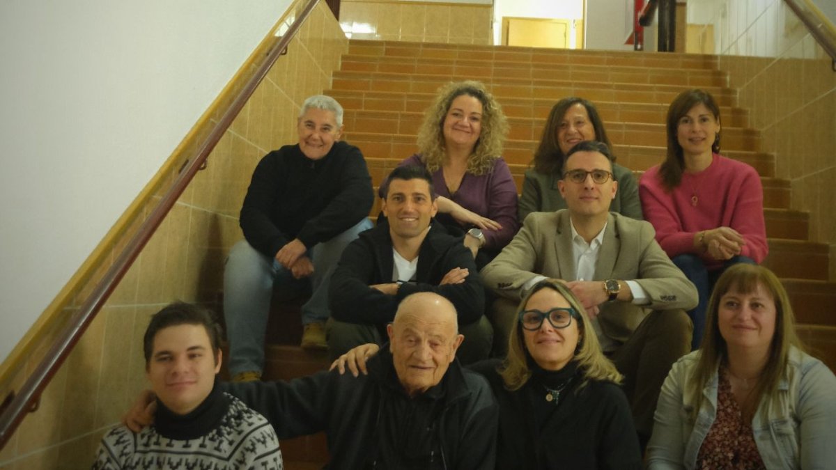 El jurat que es va reunir per escollir els eslògans guanyadors.