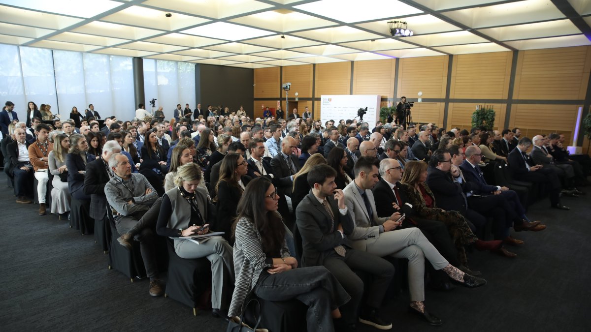 Els assistents al discurs del cap de Govern, Xavier Espot, al Forbes Andorra Economic Summit 2025.