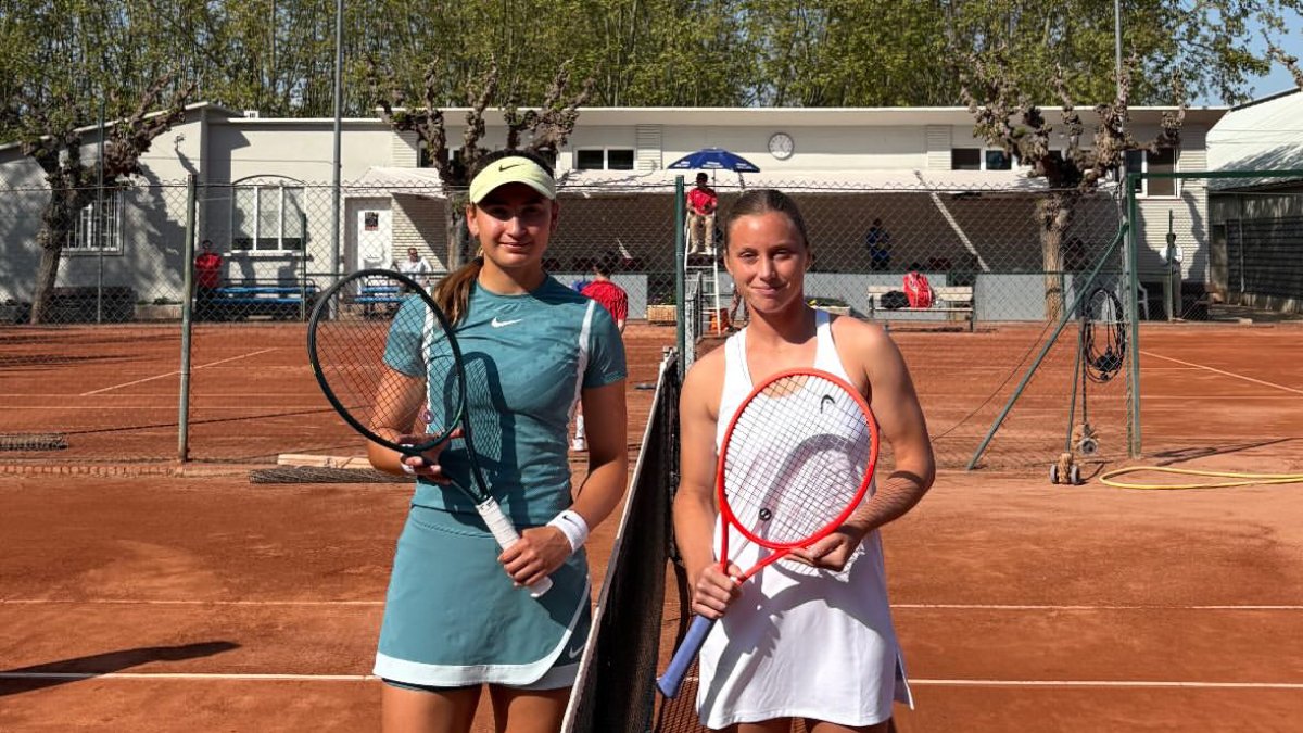 Jiménez i Siskova abans del duel.