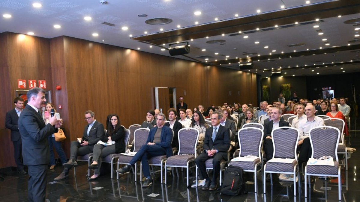 Marc Rossell a la jornada d’Andorra Digital.