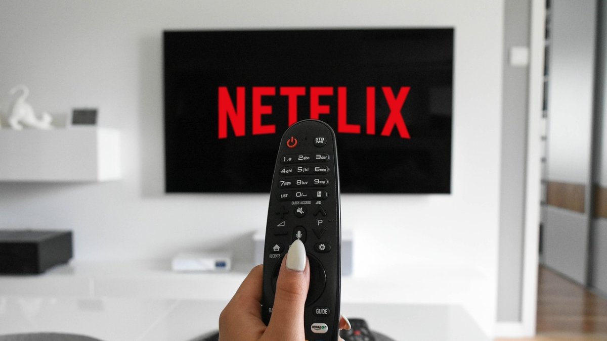 El logotip de Netflix.