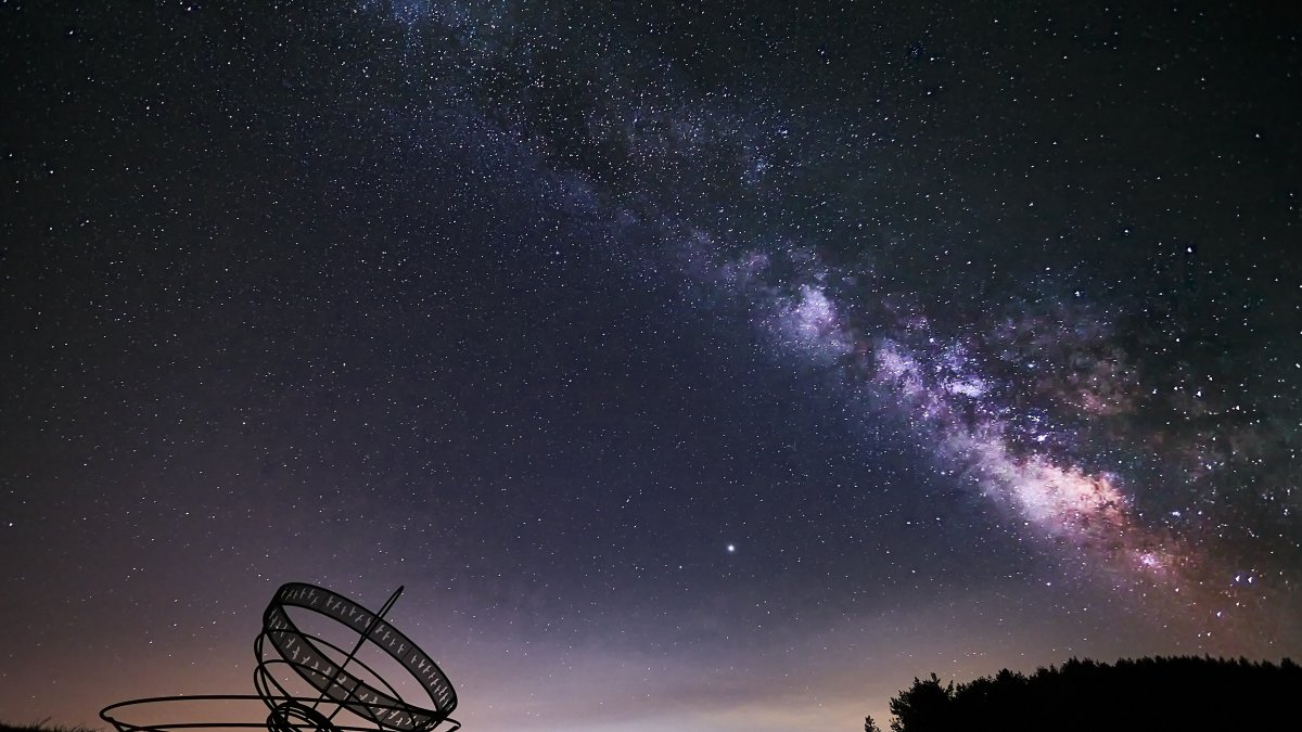 Fotografia del cel nocturn.